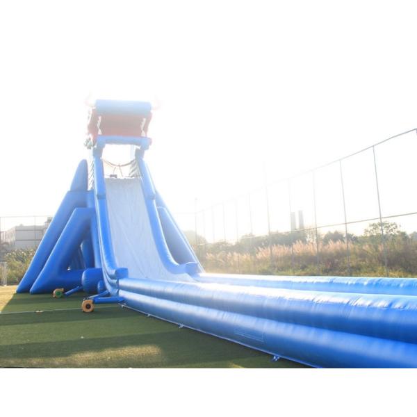 Blue Dragon Adult / Kids Inflatable Water Slide High Durability PVC Material