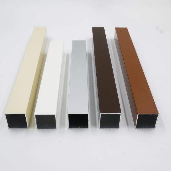 20*20 Aluminum Alloy Tube For Furniture With Colored Powder Coated