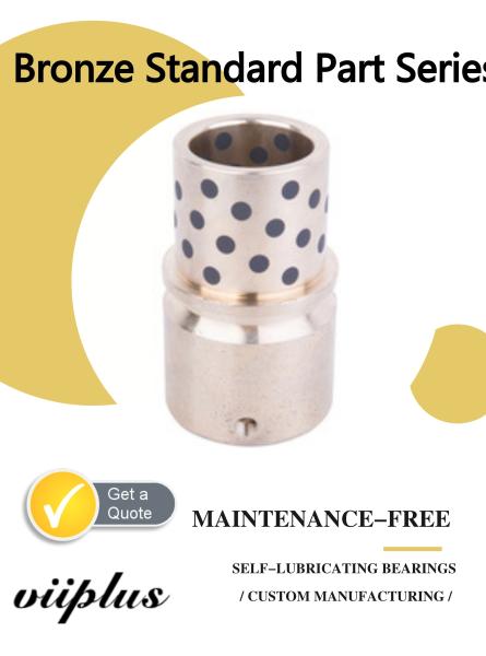 Stamping Die Bronze Gleitlager Machining Bushings Standard Oilless Duide Elements