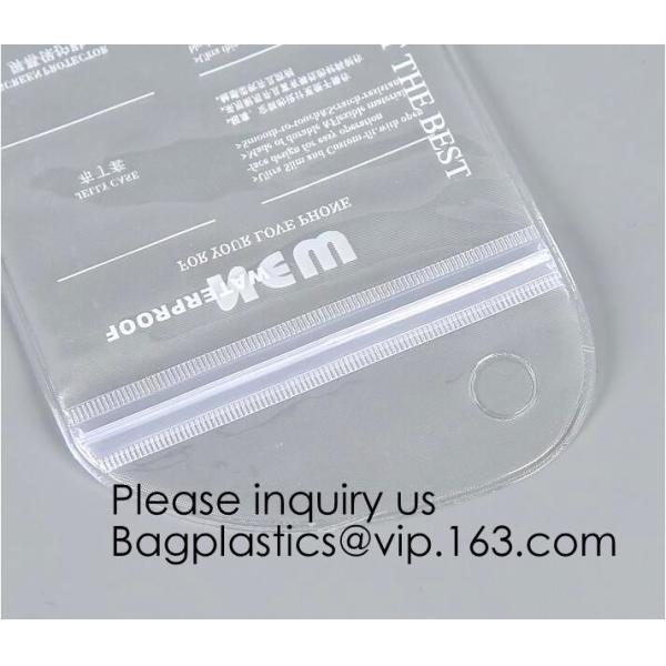 Personalized Transparent Waterproof PVC Plastic Wet Underwear k Packing Bag,Simple Design Pvc Makeup Bag Women Zip