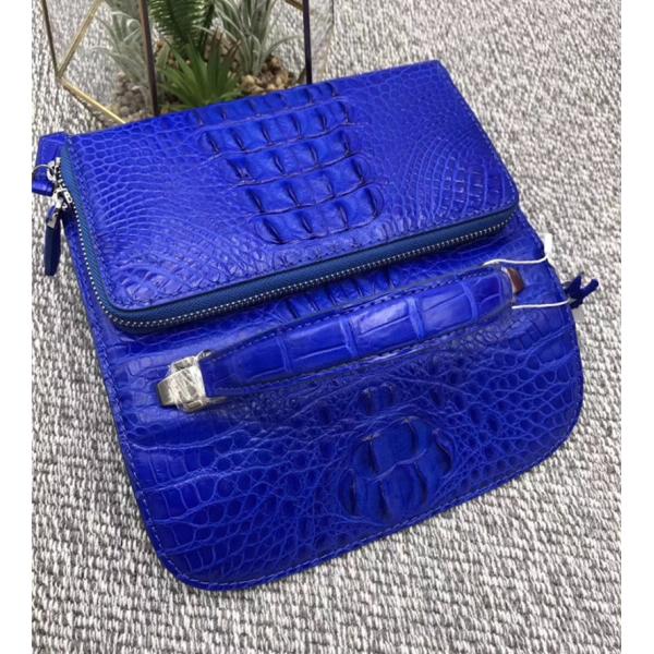 Fashion Genuine Crocodile Leather Women Small Mini Handbag Lady Purse Authentic Alligator Skin Female Cross Shoulder Bag