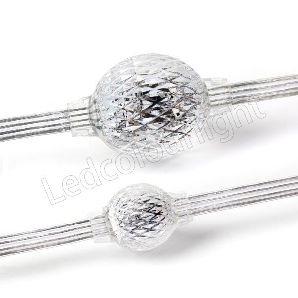 D23mm Outdoor Waterproof 0.6W DMX512 Controllable RGB String Lights for Event Wedding