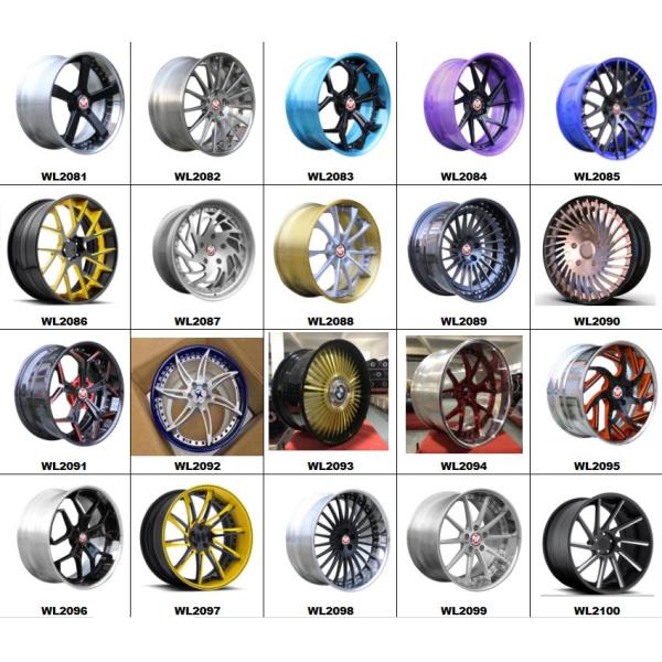 Customized Step Lip Forged Alloy Wheel 19 Inch For A5 A7 A8 GLE S65 C63