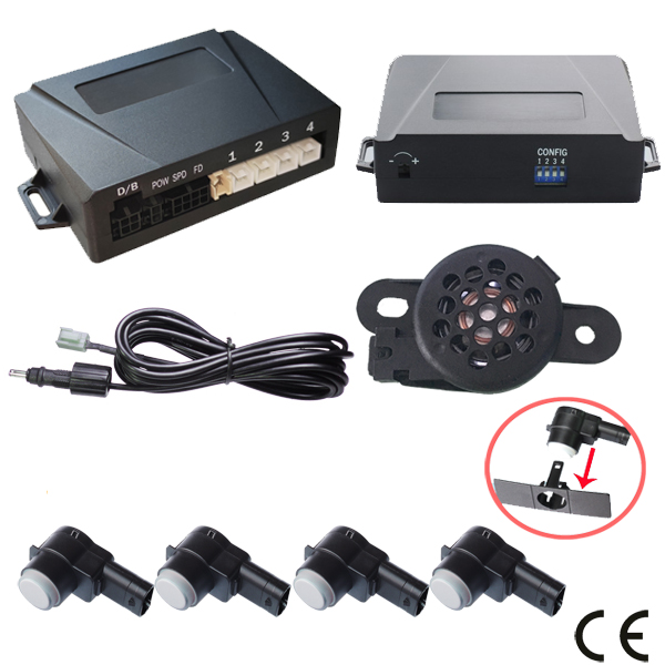 Car Backup Ulrasonic Reversing Universal Buzzer Sound Alarm Front Rear Reversing Parking Sensor System