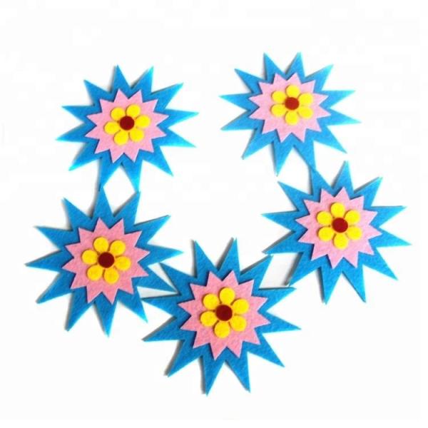 Card Making Flower Die Cut Felt Party Wedding Wall Decoration Eco Friendly