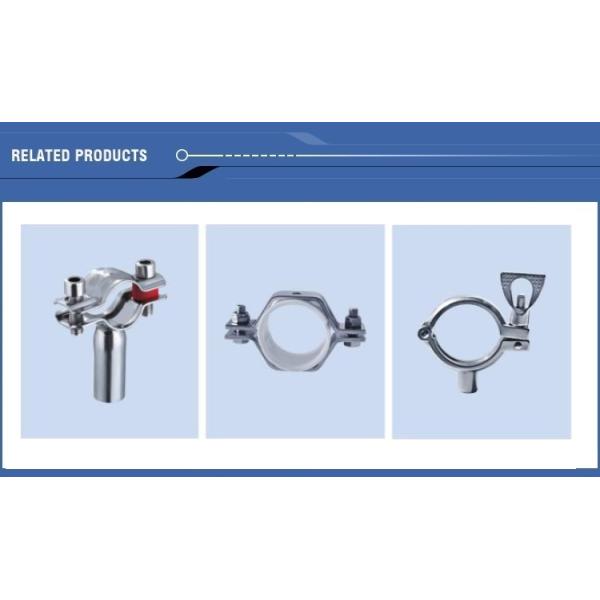 Санитарные принадлежности из нержавеющей стали, трубные вешалки, синий обшитый трубный зажим c/w сварочный столб