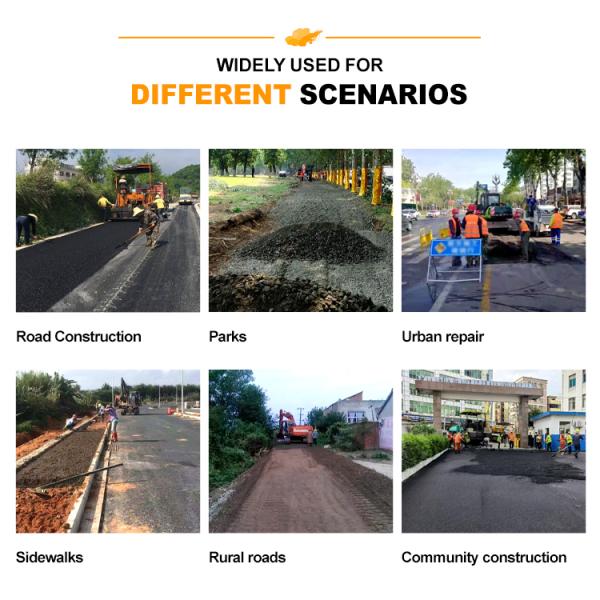 Дорожная асфальтовая распределитель доступная ручная асфальтовая асфальтовая установка длиной 2000 мм