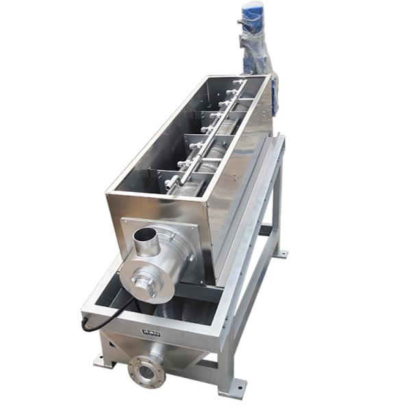 2.2KW Screw Dehydrator , Screw Filter Press For Food Waste Water Treatment
