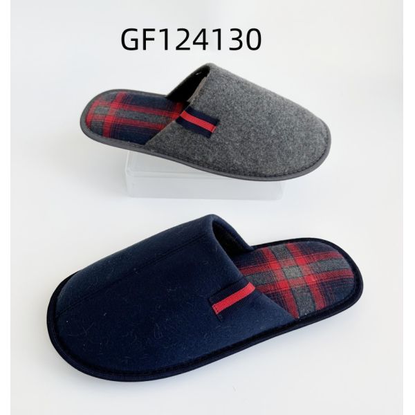 Pantoufles d'intérieur confortables pour hommes, styles de base, bout fermé, chaussures d'intérieur OEM ODM