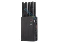 8 bandas Booster de sinal de telefone móvel portátil 20m Range Block 2G 3G 4G GPS Wifi