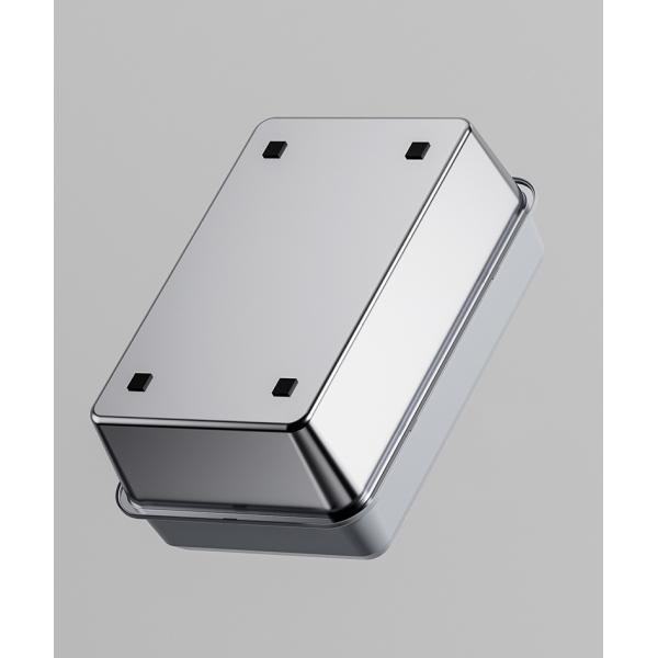 Stainless Steel High Lid and Footboard Semi-Automatic Quick Cleaning Cat Litter Box