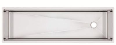 Dissipadores de aço inoxidável luxuosos multifuncionais 70 X20  X10” com única bacia