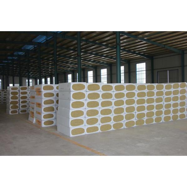 Acuicultura Tabla de lana de roca a prueba de fuego con aislamiento térmico