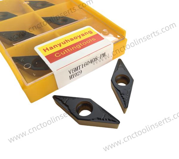 VBMT160408-PM HY029 Plaquettes en carbure pour tournage et fraisage de production à grande vitesse