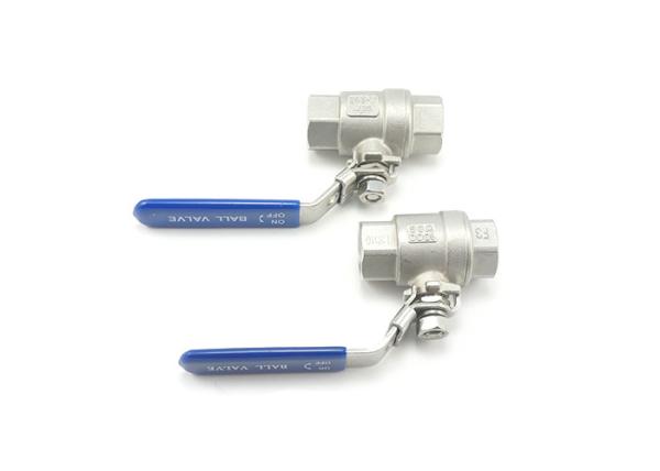 Hydraulic Bsp Thread Water Ball Valve 1/2 304 316 Stainless Steel Material