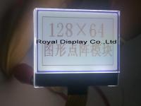 point AA=34.53*21.73mm RYG12864M de Dot Matrix Lcd Module With ST7565R 128X64 d'alimentation de l'énergie 3.3V