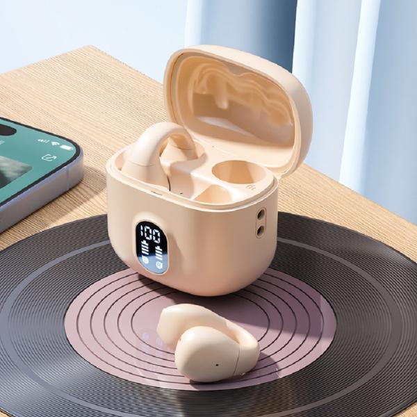 Bluetooth 5.4 TWS-наушники с кодеками AAC и SBC, 6 часов работы и зарядный кейс 200 мАч для поездок на работу, спорта и бизнеса