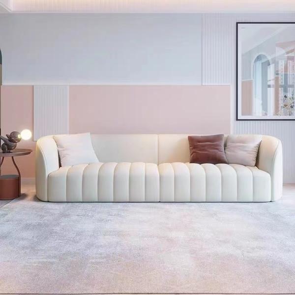 Contemporary C Shaped Reclining Luxury Living Room Furniture Sets Sofa