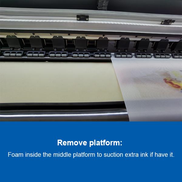 Cloths Printer 1.9m Large Format Flex Banner Inkjet Printer with 2 pcs 3200 Print Heads