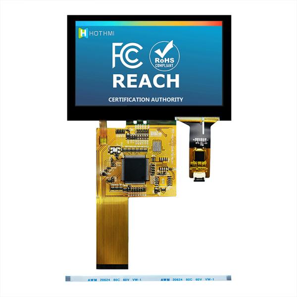 4,3 изготовитель дисплея монитора TFT LCD Pcap монитора дюйма 800x480 TFT Lcd