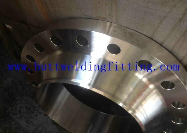 Weldneck は表面 B16.5 鋼管のフランジ 150 A182 F53 UNSS32750/F55 UNSS32760 を上げました