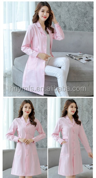 100%cotton Lab Coat  Nurse Doctors Para-medical Hospital Uniform Dress short sleeve surgical gown Best Price from China Factory