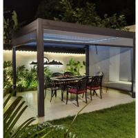 Couleur personnalisée Canopy de jardin en aluminium étanche