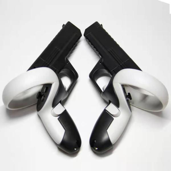 2021 New VR Game Gun Case Protective Cover Touch Controller Grip for Oculus Quest 2 Game Gun shell(1 pair)