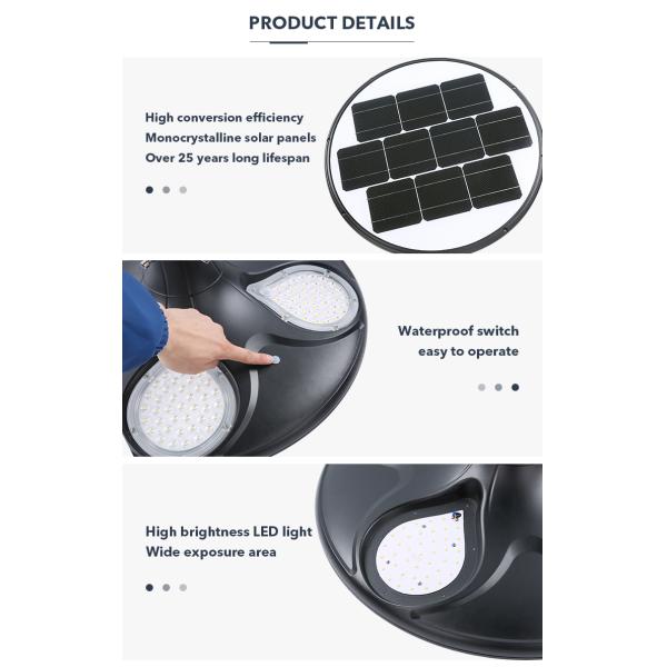 OEM ODM Fast Charging Outdoor Garden Solar Light For Street Landscape Multipurpose