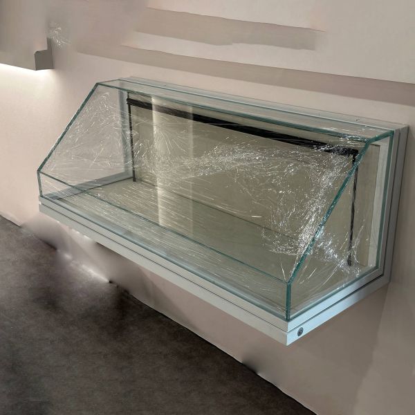 Slim Suspended Hanging Display Cabinet Single Or Tandem Ideal for Add-on