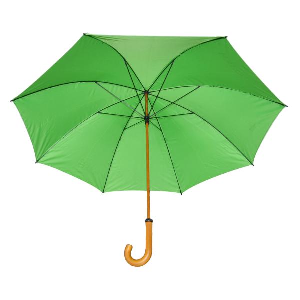 30 Curved Wooden Handle Straight Golf Umbrella For Outdoor Use Custom Made