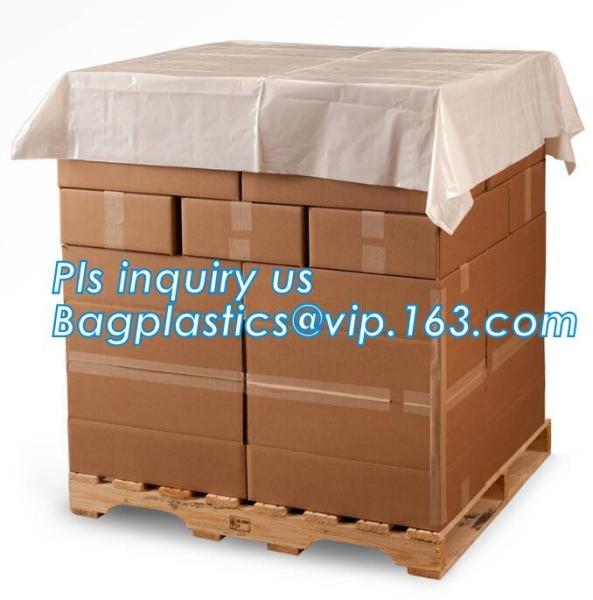 Gusset Pallet Covers-Box Liner, Wrapping Top Pallet Cover, Airport Luggage Cover, Pallet Cap Sheets, Pallet Bags