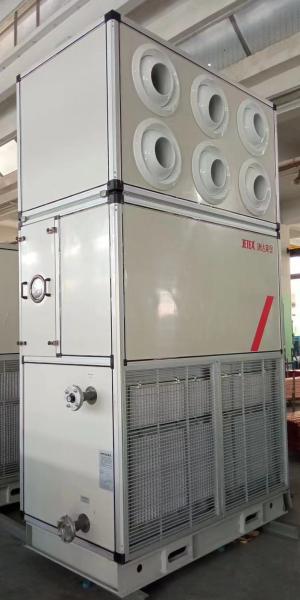 4 Rows-8 Rows Commercial HVAC Air Handling Units size Customized