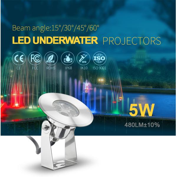 Света бассейна СИД SMD 3030 подводные составляют водоустойчивый Multi цвет IP68