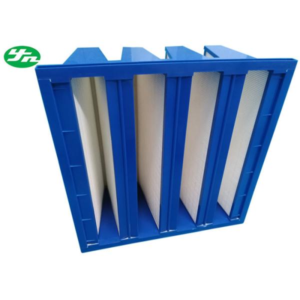 Quadro plástico/galvanizado do design compacto médio do filtro de ar do banco da