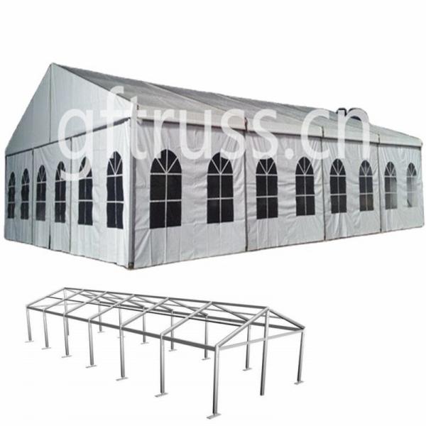 PUV Aluminum Party Tent Heavy Duty Outdoor Event Canopy With Windows