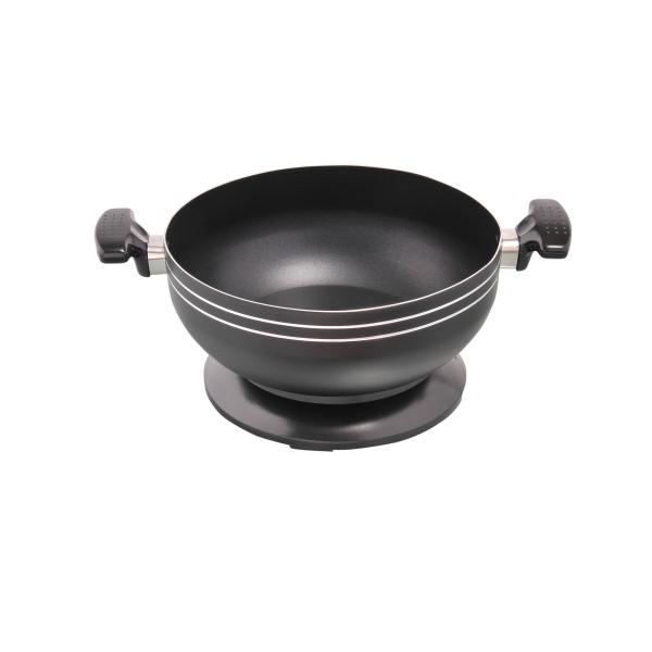 Two-coat fluorocarbon Electrical Coatings apply coffee pot, bakeware, frying pan