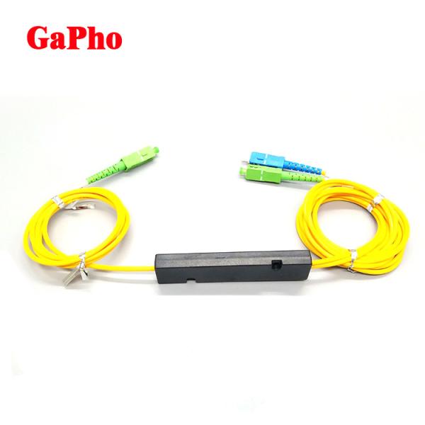 High Isolation 1260-1360T / 1460-1620R FWDM Connector FC / APC 1x1 1x2
