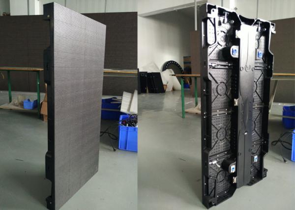 Energy Saving P4.81 Outdoor Led Screen Rental With 500 * 1000mm Iron Cabinet