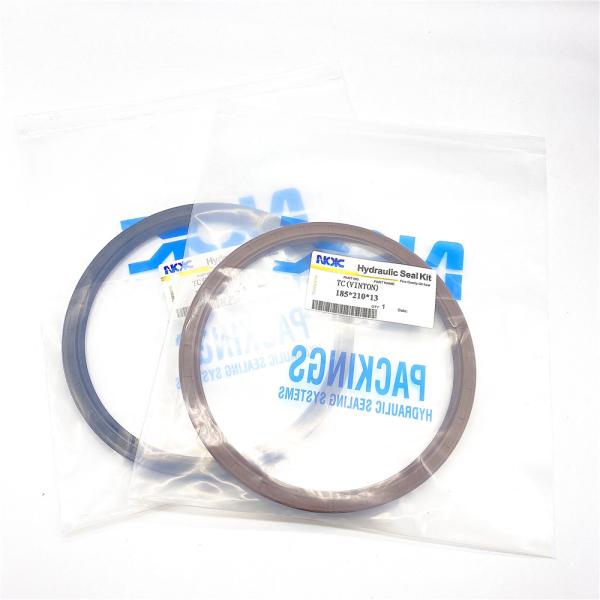 NBR FKM Metric Hydraulic Seals 185MM X 210MM X 13MM Blown Color