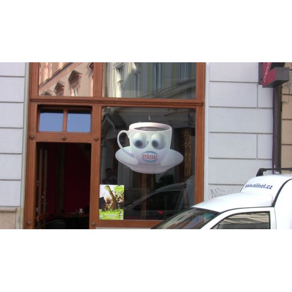 Self Adhesive Holographic Projection Film with 100um Thickness and 165° View Angle for 5 Years Durability
