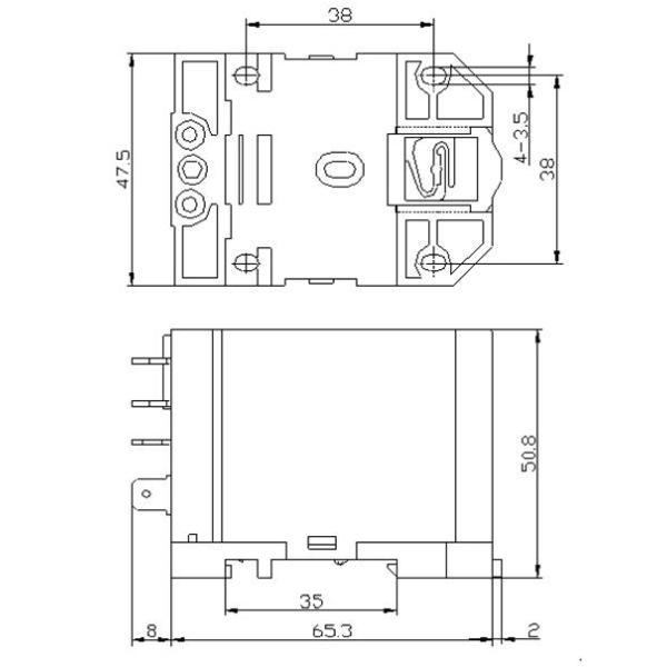 NNC 12VDC 40A JQX-40F Power Relay NNC71C Relay General Purpose for Car Charging pile Solar Energy