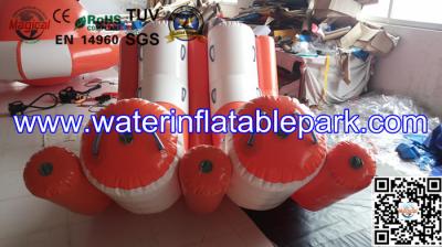 Professional Durable 0.9mm PVC Double Water Inflatable Seesaw / Water Totter