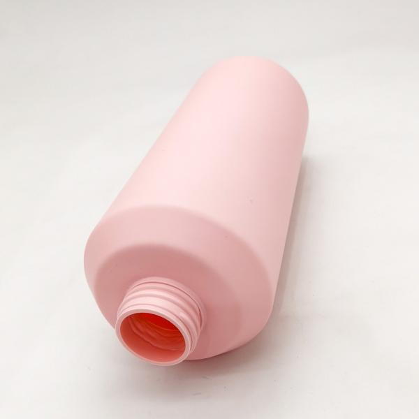 Hot Selling 750ml Custom Plastic Shampoo Shower Gel Body Wash Bottle Round HDPE Soft Touch Hair Conditioner Lotion Pump Bottles