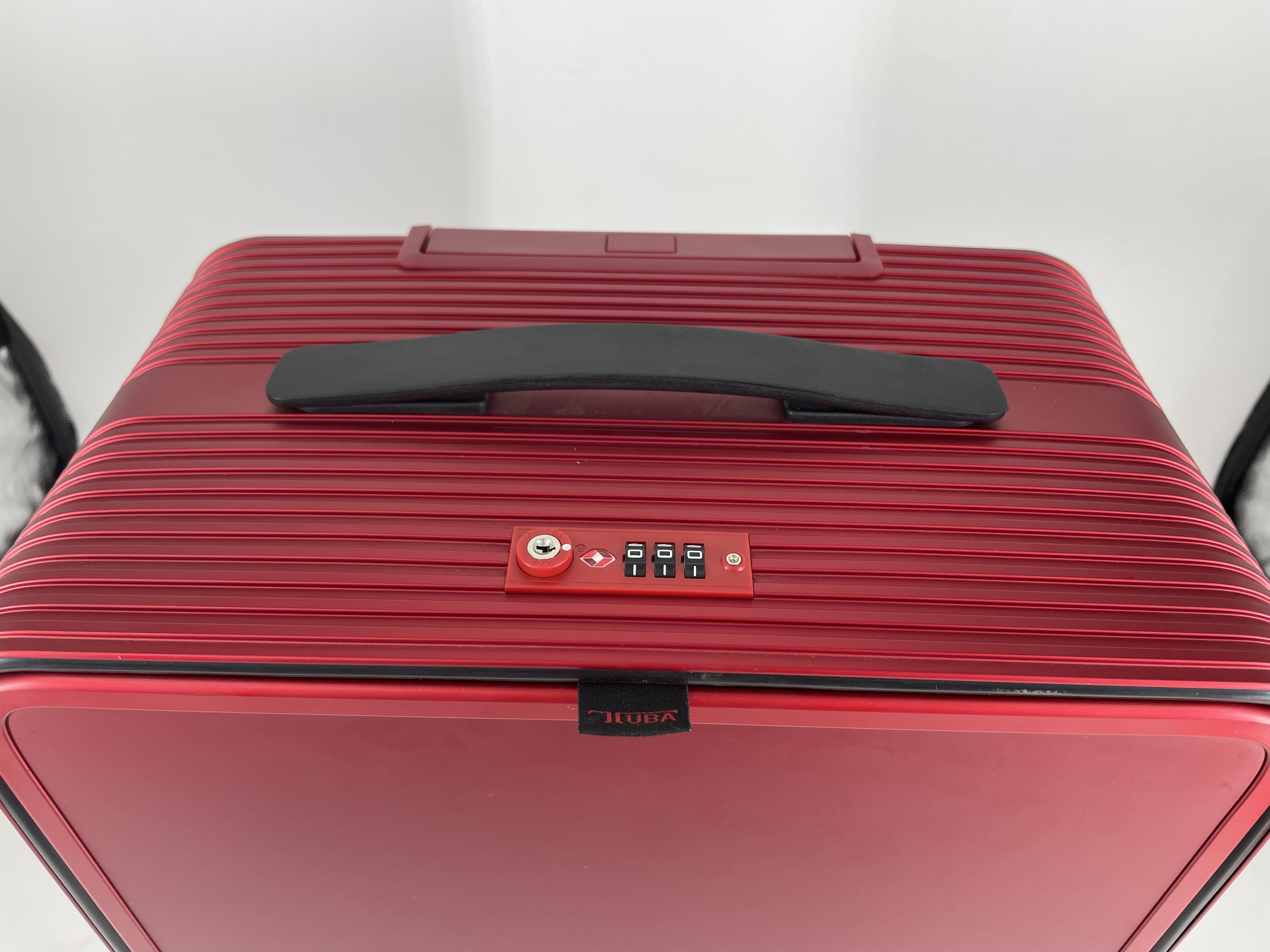 Unisex Hard Side Trolley Luggage Wholesale ABS PC Material Suitcase Spinner Caster TSA Aluminum Metal Frame Travelling Check-In