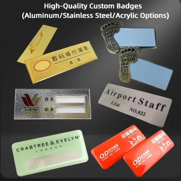 Custom Acrylic Board Graphic Overlay Label Name Plate with Screen Printing