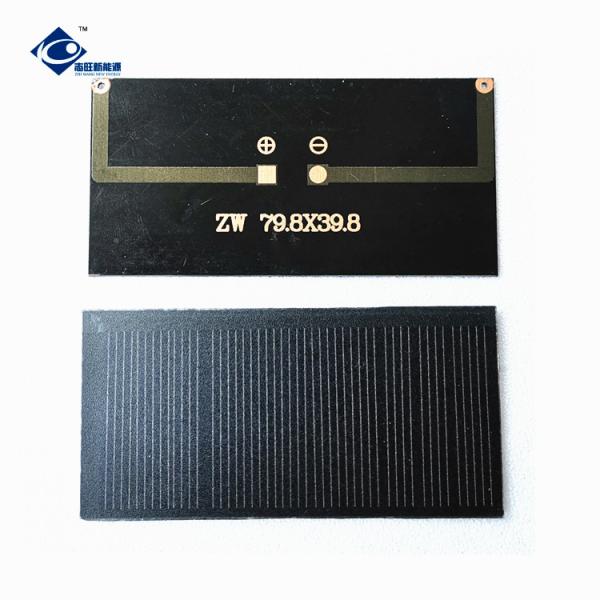 PET Laminated Solar Panel 5.5V 0.45W ZW-798398 flexible mini thin film solar panel