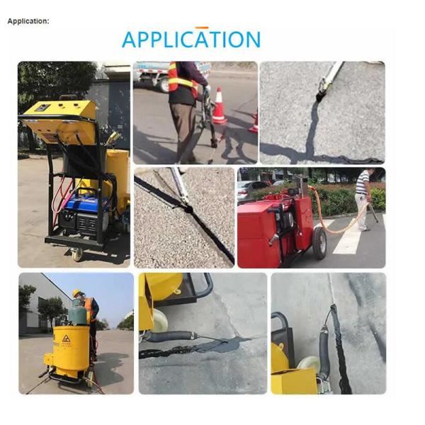 машина обслуживания ремонта дороги бетона заполняя машины отказа асфальта 100L 2.3KW герметизируя