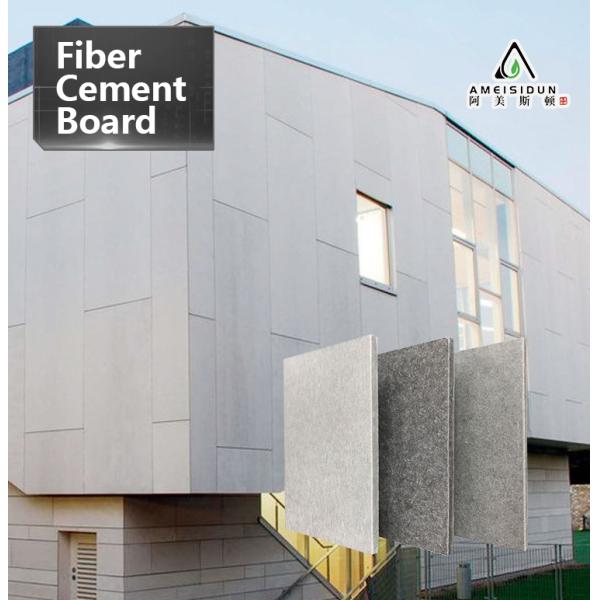 Project Solution Capability Graphic Fiber Cement Board for Cladding Wall Panel