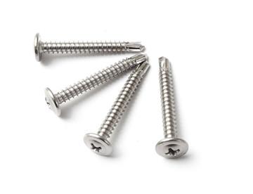 Hexagon Head Self Drilling Screws Zinc Plated Truss Head Easy Installation
